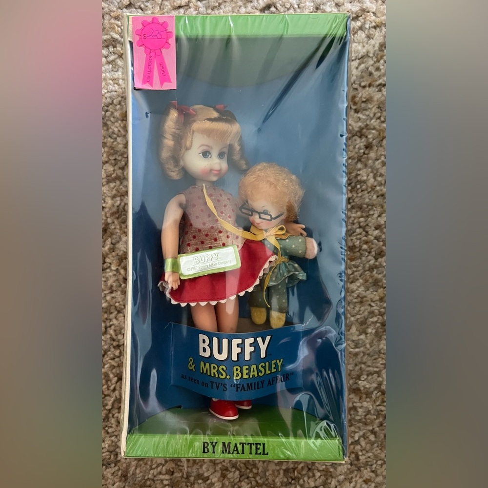 Vintage 1967 Mattel Inc. Buffy & Mrs. Beasley from Family Affair